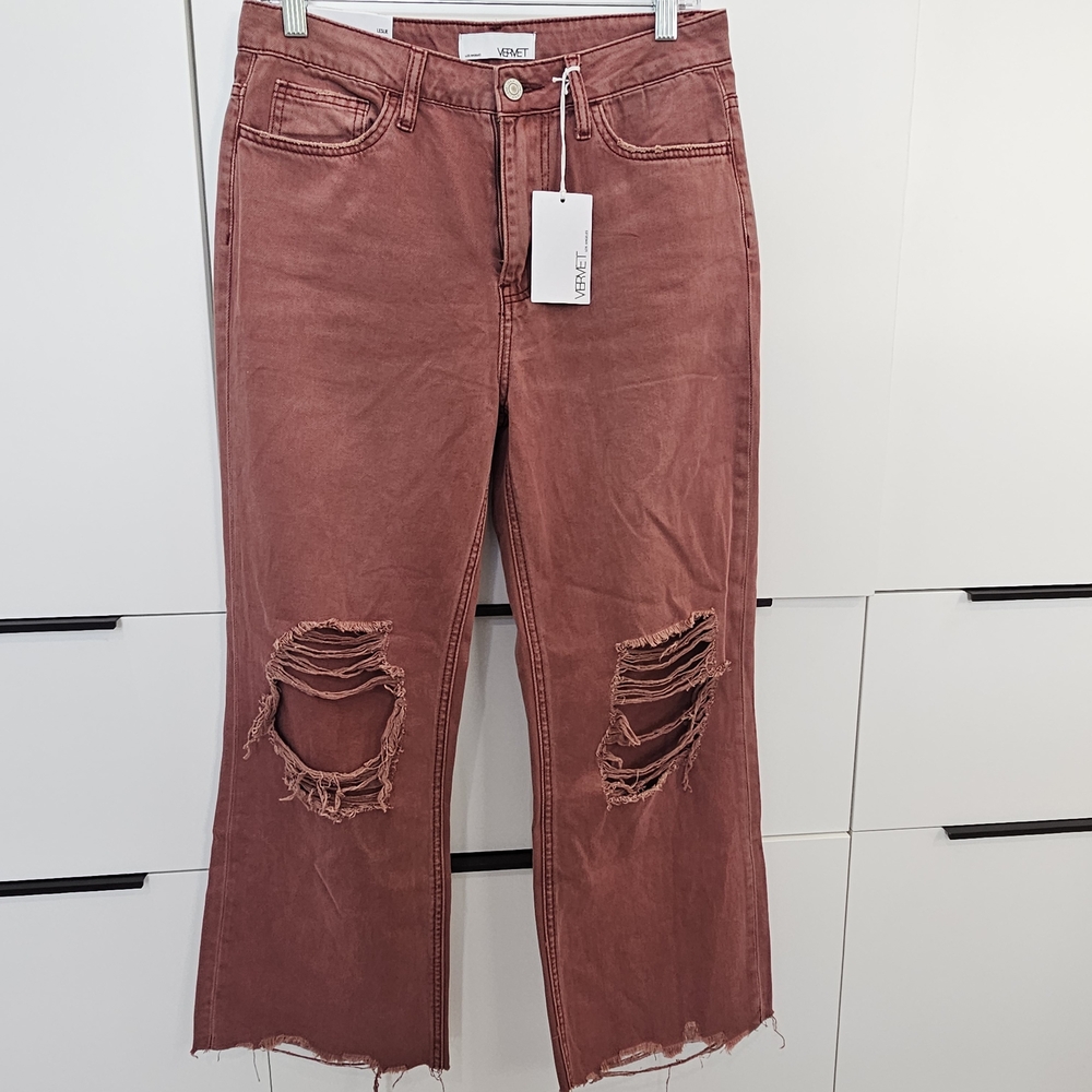 Vervet "Leslie" 90's Vintage Cropped Jeans
